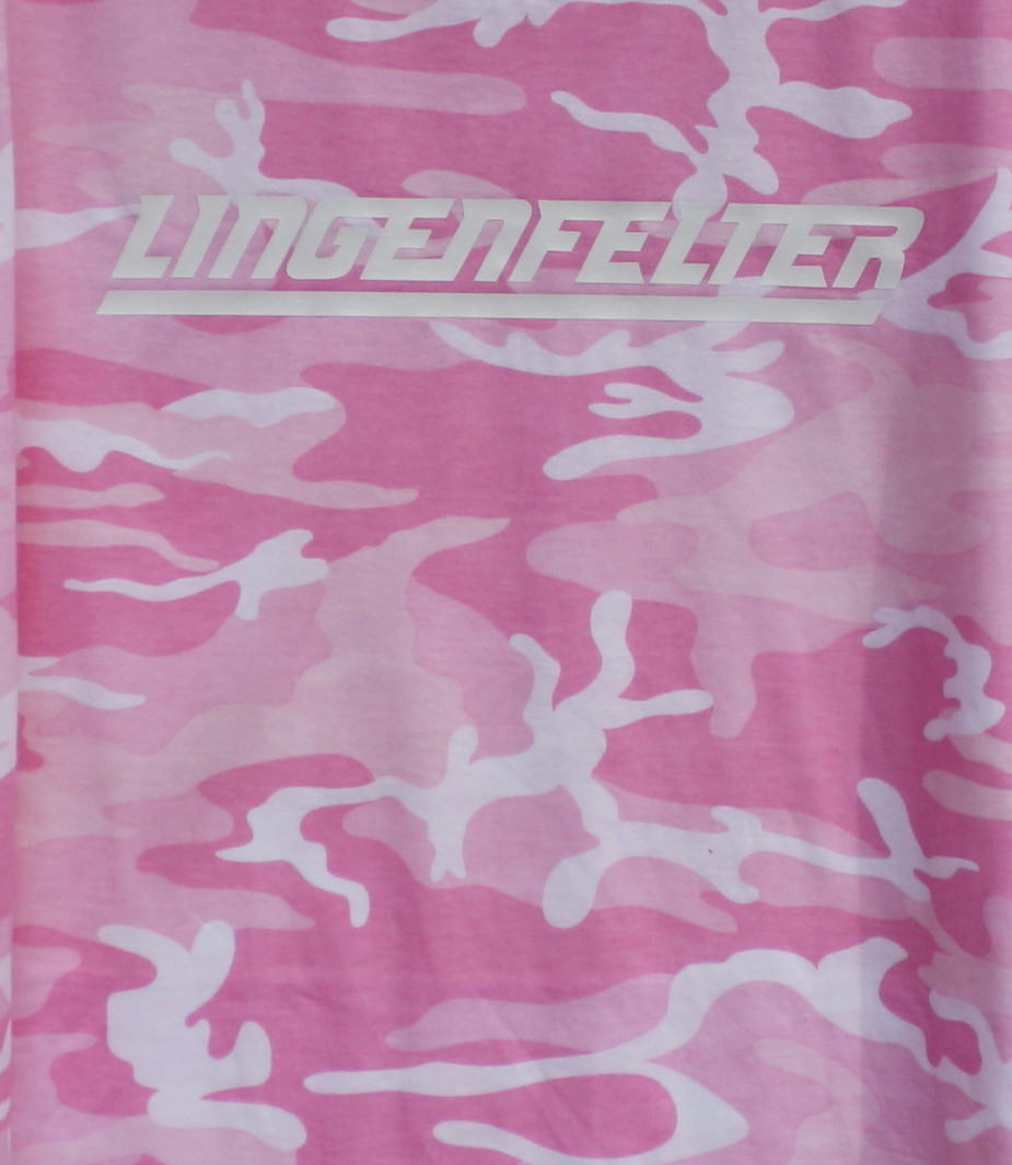 **NEW** Lingenfelter Ladies Pink Camo Shirt - More Details