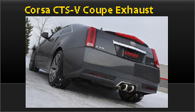 Corsa CTS-V Coupe Exhaust