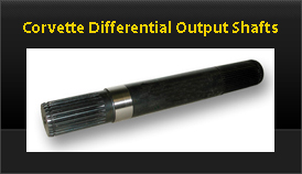 Corvette Differential Output Shaft