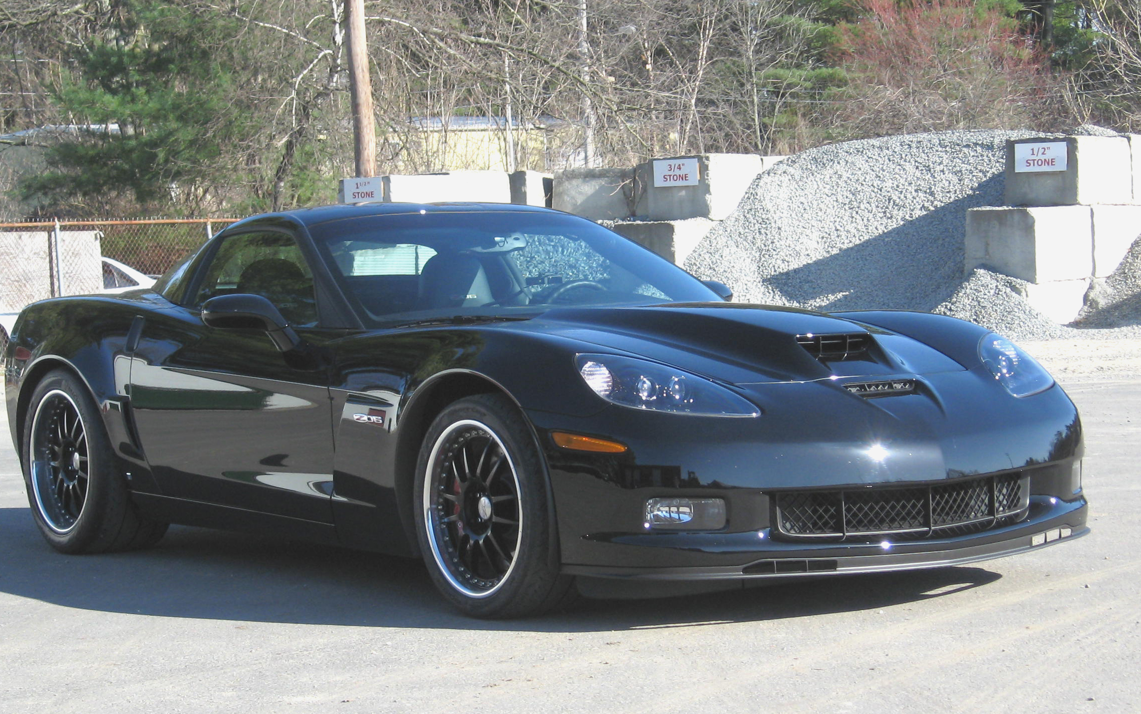 Got an email from them today announcing there new hood for the C6 Vette.......