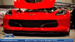 ACS C7 Corvette Stingray Five1 Bumper Grill Carbon Flash 2014-15