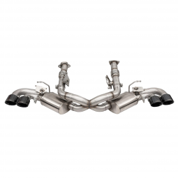 CORSA C8 Corvette Variable Sound Level 3.0 in CAT-Back Quad NPP Exhaust with 4.5” Tips | 21103