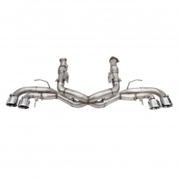 CORSA C8 Corvette XTREME Sound Level 3.0 IN CAT-Back Quad Exhaust with 4.5 in Tips | 21104