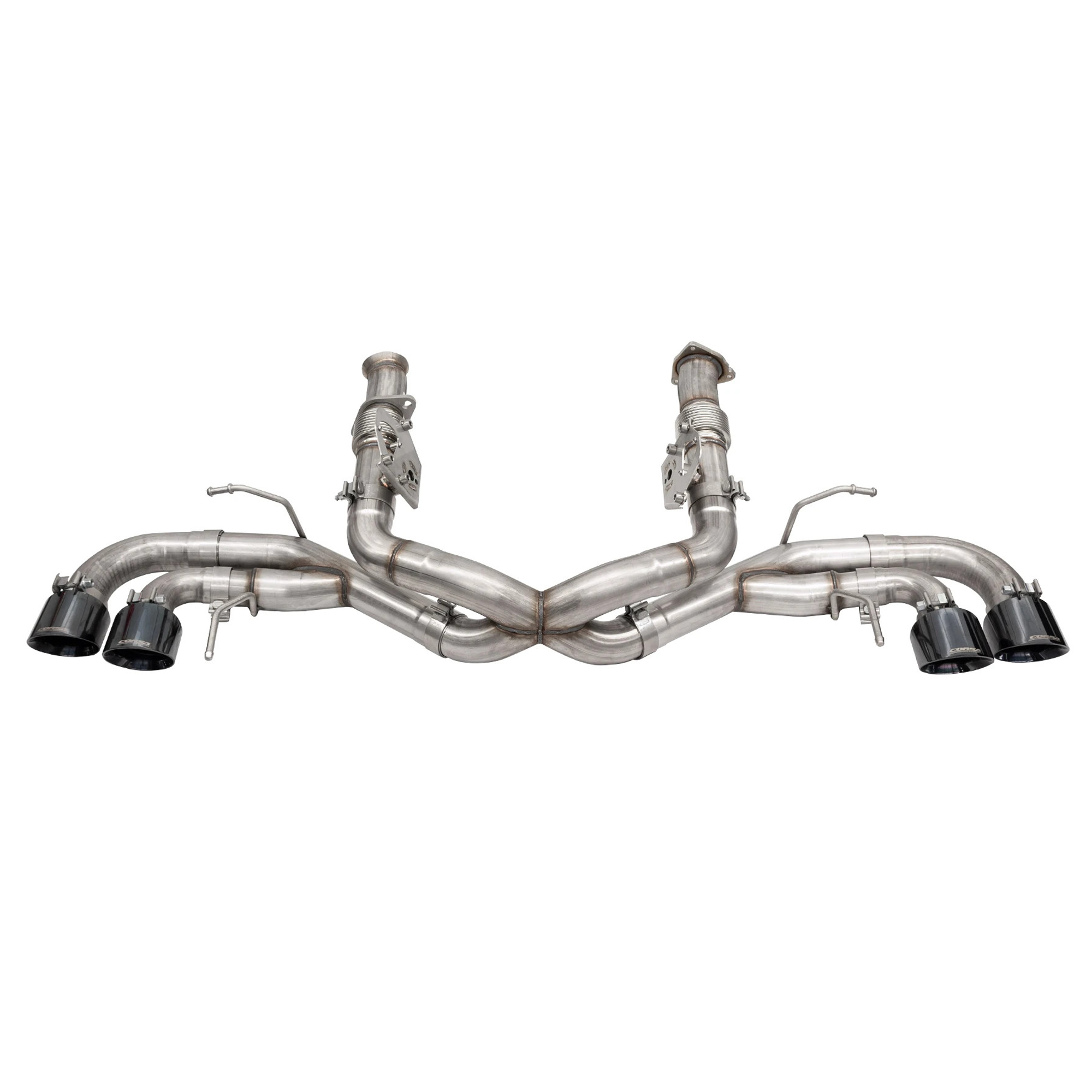 CORSA C8 Corvette XTREME Sound CATBack Quad Exhaust & 4" Tips