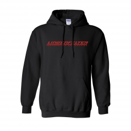 Lingenfelter Black Hoodie with Red Logo