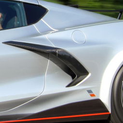 Nowicki Autosport Design C8 Corvette Concept8 Carbon Fiber Door Boomerangs