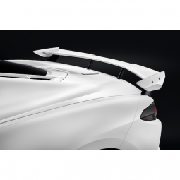 C8 Stingray High Wing Spoiler Kit in Arctic White