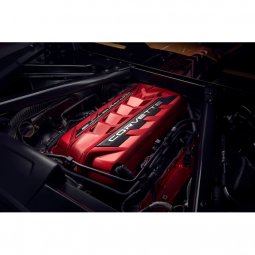 6.2L Engine Cover in Edge Red