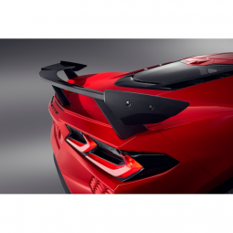 C8 Stingray High Wing Spoiler Kit in Visible Carbon Fiber