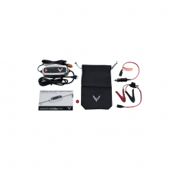 North American 110V Battery Conditioner with Crossed Flags Logo