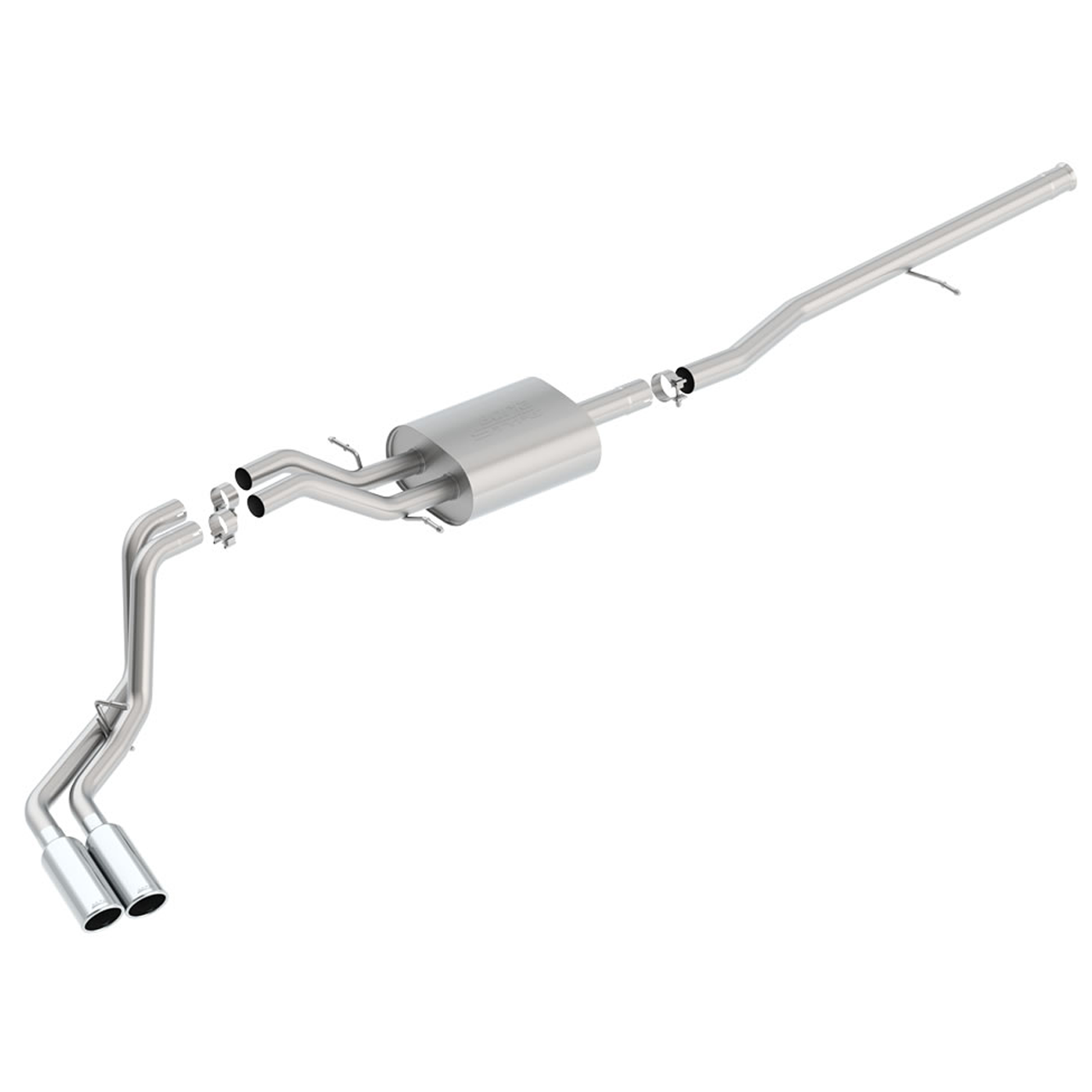 Borla S-Type Cat-Back Exhaust | Chevy Silverado 1500 5.3L (17-20) (140805BC)