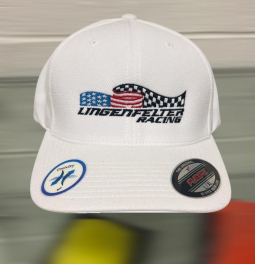 Lingenfelter Racing White Flexfit Hat