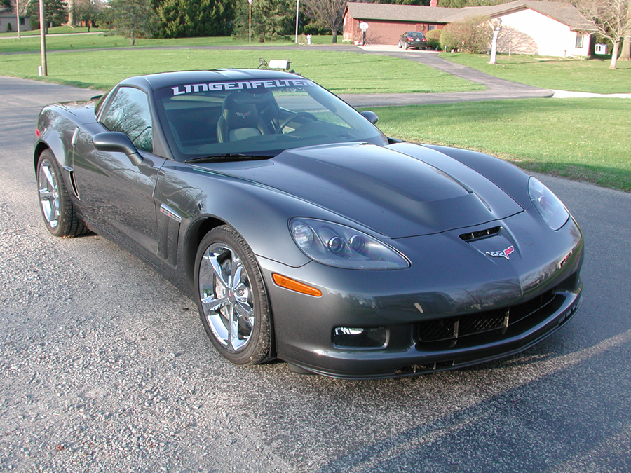 Lingenfelter C6 Corvette SV4 Supercharger Hood 2005-2013: Lingenfelter