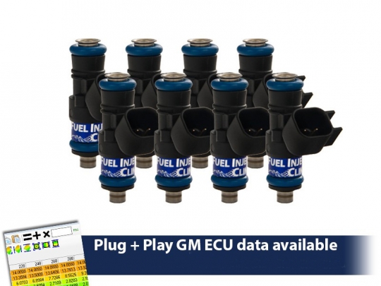 FIC Fuel Injector Clinic 1000cc 110 lbs/hr Injectors for LS3, LS7