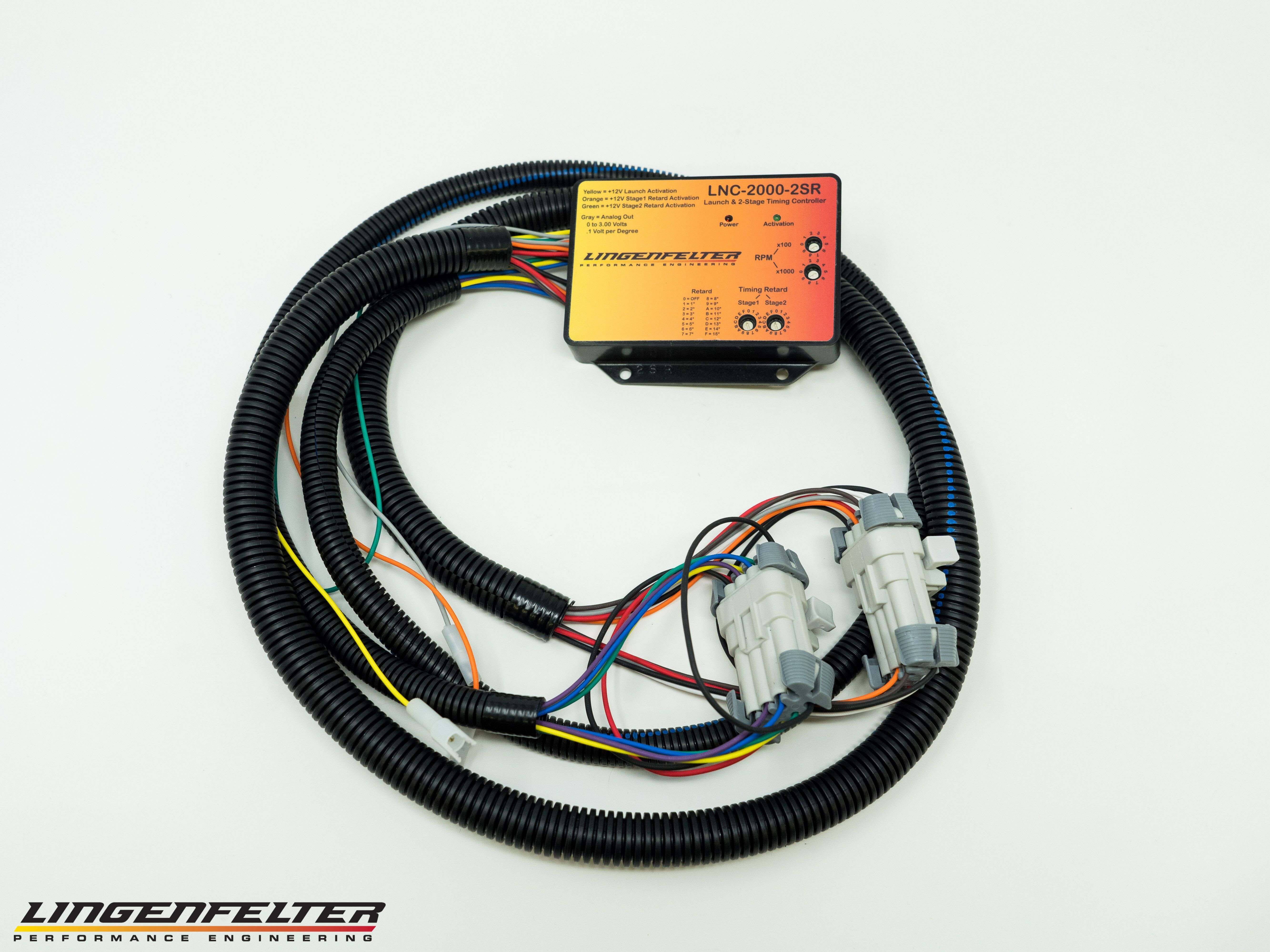 Lingenfelter LNC20002SR RPM Limiter With 2 Stage Timing Retard Launch Controller GM LS Engines
