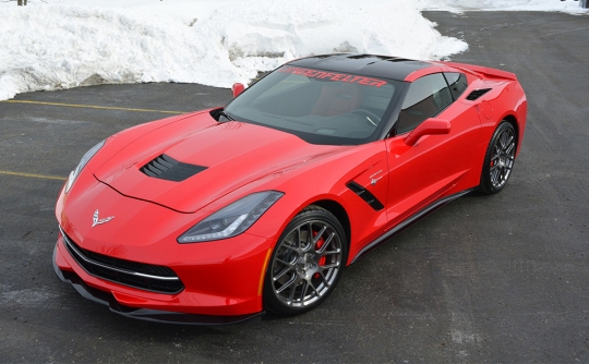 チェリーASY240 背黒ブルー ハンマーヘッド G489 ACS RTM composite C7 Corvette Stingray Side Rockers
