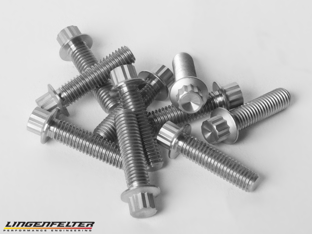 Titan Precious Metals Titanium GM LS Exhaust Header Bolts 8 MM